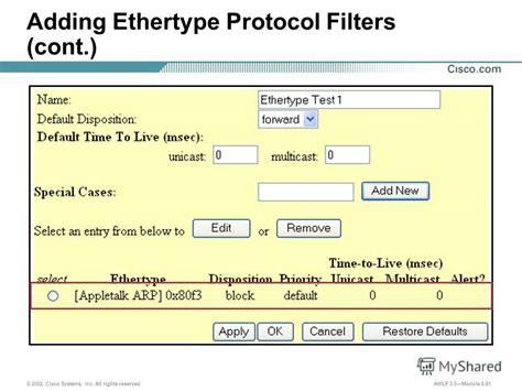 Презентация на тему: "© 2002, Cisco Systems, Inc. All rights reserved. AWLF 3.0Module 8-1 © 2002 ...