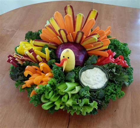 Veggie Turkey Platter | Thanksgiving veggies, Veggie christmas ...