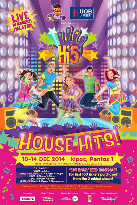 More HI-5 HOUSE HITS 2014 shows to meet overwhelming demand!!