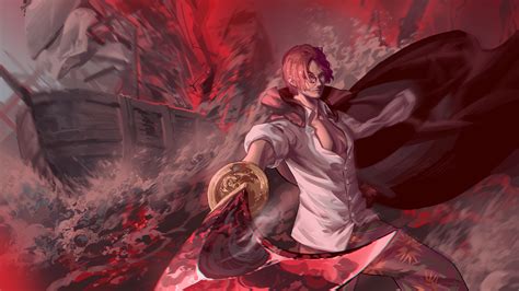 2560x1440 Resolution Shanks 4K Cool One Piece Illustration 1440P ...