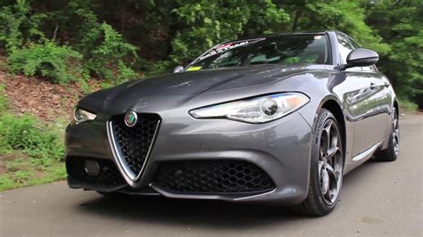 2018 Alfa Romeo Giulia Ti Sport Review - Start Up, Walk Around, and ...