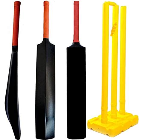 Life HUB Plastic Bat, Plastic Cricket Bat, Full Size Cricket Bat Hard ...