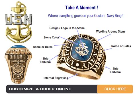 Navy Rings | Custom Navy Rings | US Navy Rings