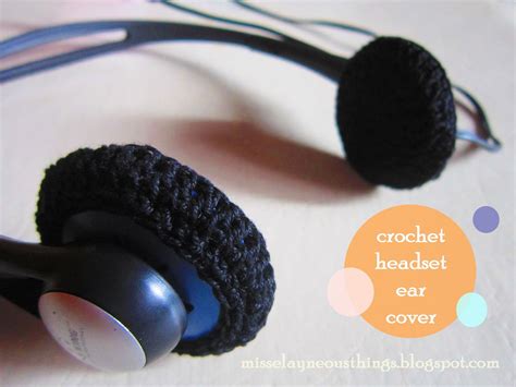 Crochet Headset Ear Cover - A Blog about Misselayneous Things