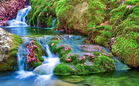 Waterfall Nature Wallpapers - Top Free Waterfall Nature Backgrounds ...