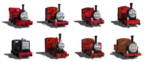 Skarloey Railway Engines RWS Liveries by The-ARC-Minister on DeviantArt