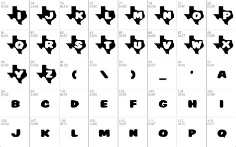 Texas Windows font - free for Personal