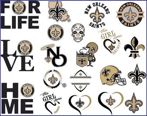 New Orleans Saints Svg, NFL svg, Football Svg Files, T-shirt design, Cut files, Print Files ...