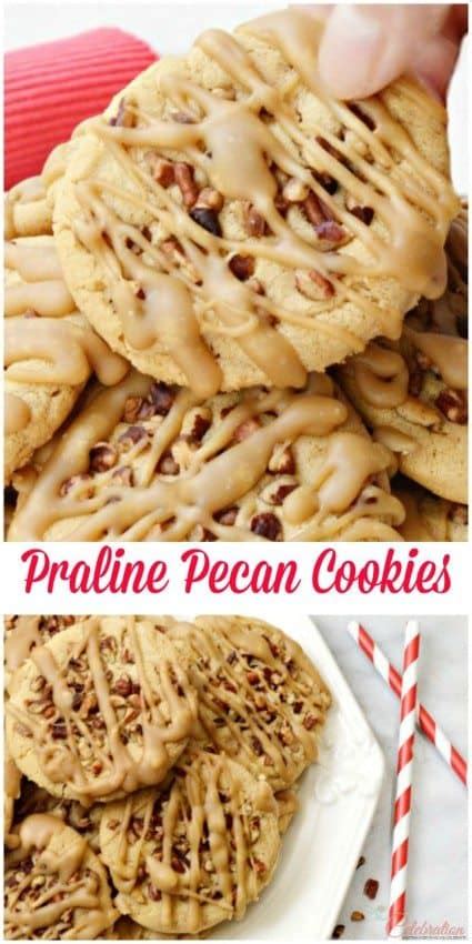 Praline Pecan Cookies - The Melrose Family