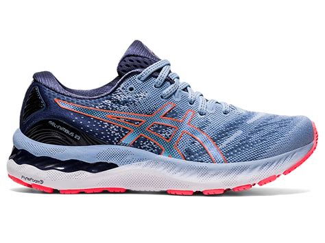 Women's GEL-NIMBUS 23 | Mist/Blazing Coral | Running | ASICS Outlet NL