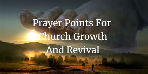 17 Strong Prayer Points For Church Growth And Revival - Faith Victorious