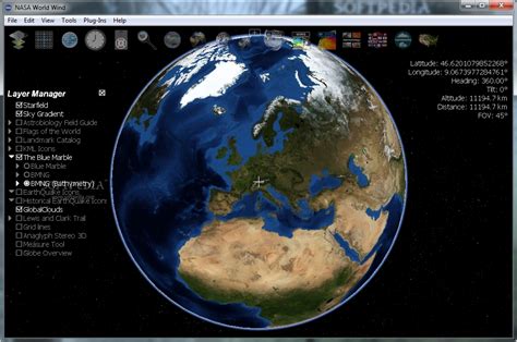 NASA World Wind 1.4.1 Alpha / 1.4.0 Final - Download, Review, Screenshots