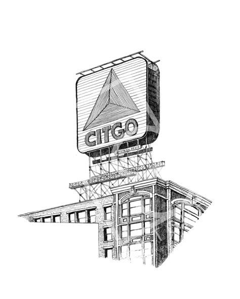 Citgo Sign, Boston - Etsy