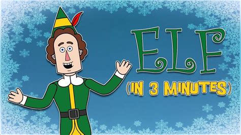 The Entire Story of ELF in 3 Minutes! | Best Christmas Movies Animated - YouTube