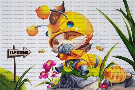 Beemo League of Legends Poster | drawingjemi.art