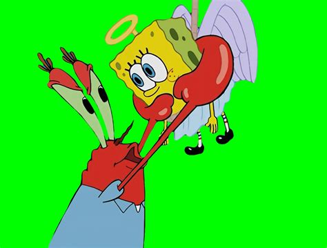 SpongeBob saying "MR. KRABS, I HAVE AN IDEA!" meme - SpongeBob SquarePants (Green Screen ...