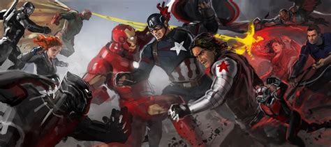 Marvel Artist Shares ‘Captain America: Civil War’ Concept Art - The ...