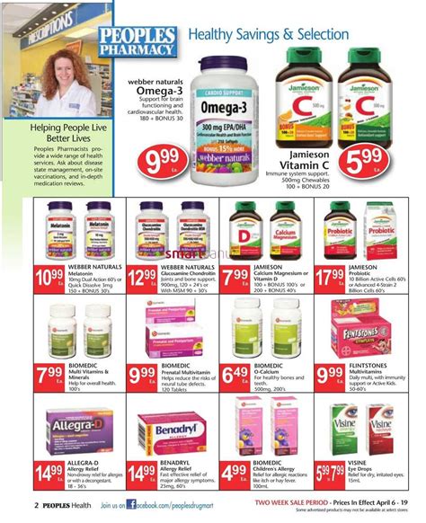 Peoples Drug Mart Pharmacy Flyer April 6 to 19