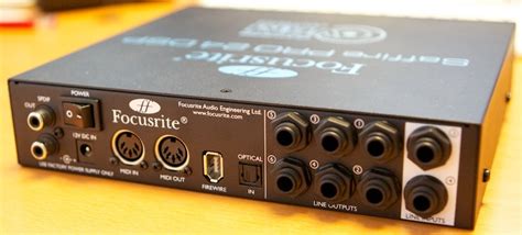 Focusrite Saffire Pro 24 DSP Review : A Jewel Called Saffire - Audiofanzine