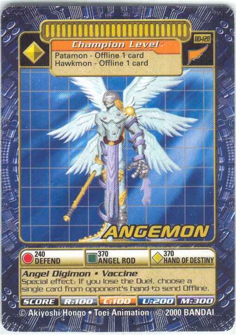 Card:Angemon - Digimon Wiki: Go on an adventure to tame the frontier ...