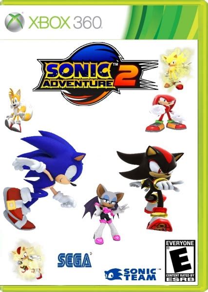 Sonic Adventure 2 HD Xbox 360 Box Art Cover by superjayjaysaiyn