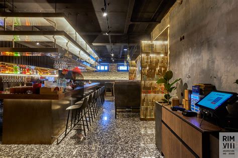 Bukowski grill bar interior :: Behance