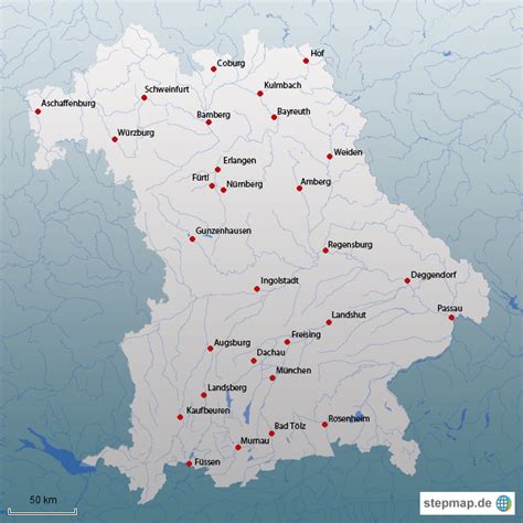 Bayern Atlas Karte - goudenelftal