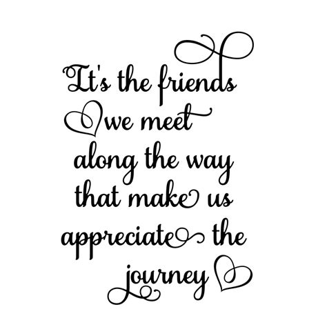 It's the Friends We Meet Graphic by Ellesbellescraft · Creative Fabrica