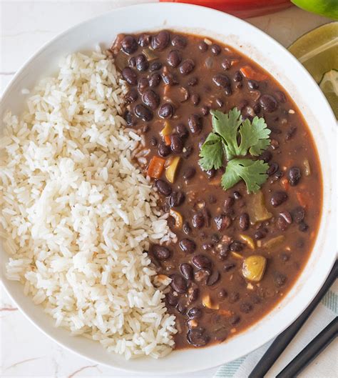 Dominican White Rice And Beans Recipe | Deporecipe.co