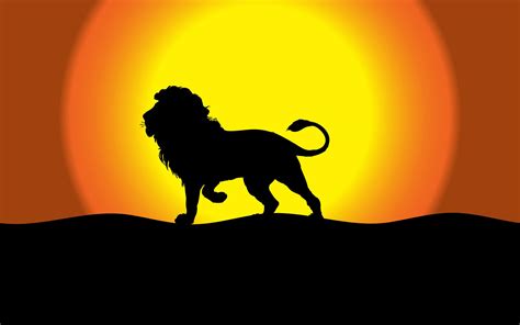 Dusk Lion Silhouette Icons PNG - Free PNG and Icons Downloads