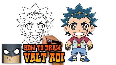 How to Draw Valt | Beyblade Burst (Art Tutorial) - YouTube