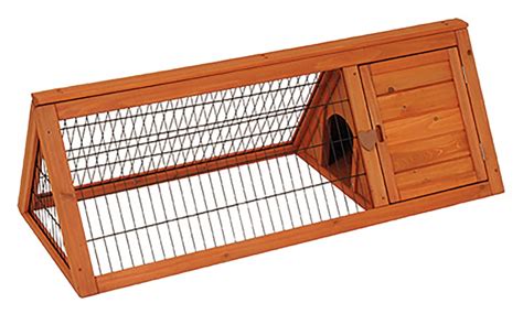 Wooden Rabbit Hutch | Groupon