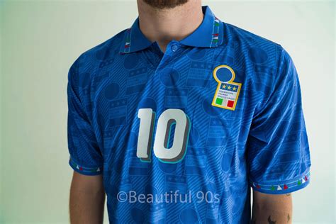 1994 Italy home retro replica classic football soccer jersey shirt ...