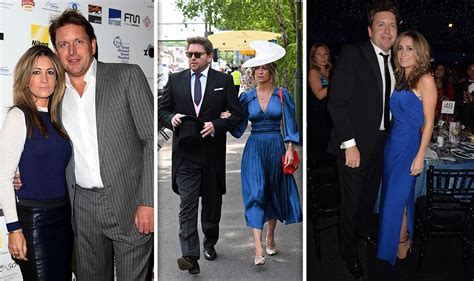 James Martin links arms with secretive partner Louise Davies in rare appearance at Ascot ...