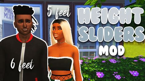 Sims 4 height slider mods - polefacebook