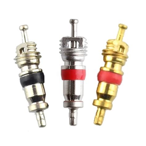 Car Truck Zinc alloy Tire Tyre Valve Stem Core Part Replacement Tire Tyre Zinc Alloy Valve Stem ...