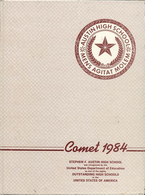 1984 yearbook from Stephen F. Austin High School from Austin, Texas