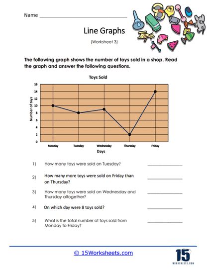 Line Graphs Worksheets - 15 Worksheets.com