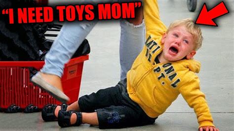 Top 10 MOST SPOILED Kid Tantrums Caught On Camera! - YouTube