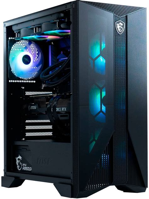 MSI Aegis RS Gaming Desktop Intel Core i7-13700F 16GB Memory NVIDIA GeForce RTX 4070 Ti 1TB SSD ...