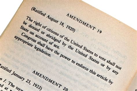 19th Amendment Document