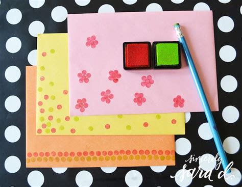 Fun and Inexpensive Ways to Decorate Envelopes Eraser Stamp, Mail Art Envelopes, Decorated ...