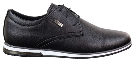 Mens PU Leather Smart-Casual Shoes | Happy Gentleman