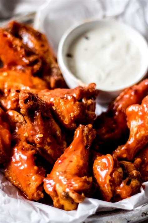 Hot Spicy Chicken Wings Recipe • Wanderlust and Wellness