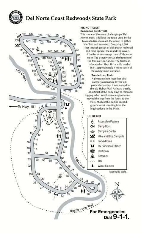 30 Mill Creek Campground Map - Maps Database Source