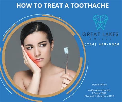 How To Treat a Toothache - Great Lake Smiles Dental Office Dentist Near me