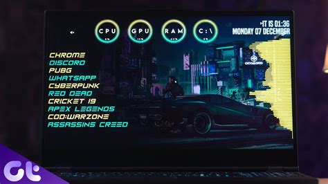 CyberPunk 2077 Theme for Windows 10! | Guiding Tech - YouTube