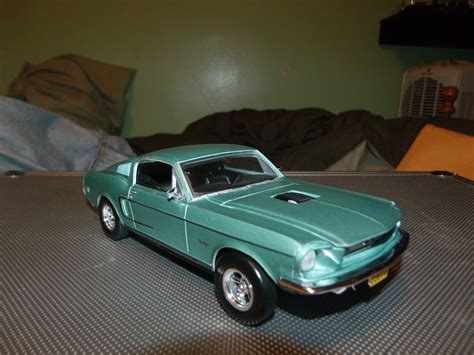 1968 Ford Mustang Cobra Jet Mach 1 (Meatllic Turques and Black) | Ford mustang cobra, 1968 ford ...