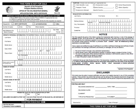 How to Get a PSA Birth Certificate in the Philippines (Walk-in and Online) | Birth certificate ...