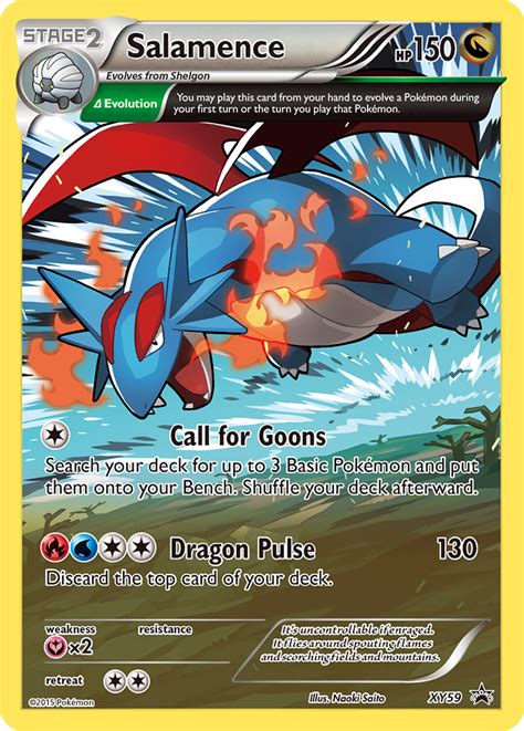 Salamence XY59 (XY Black Star Promos 2013) Pokemon Card